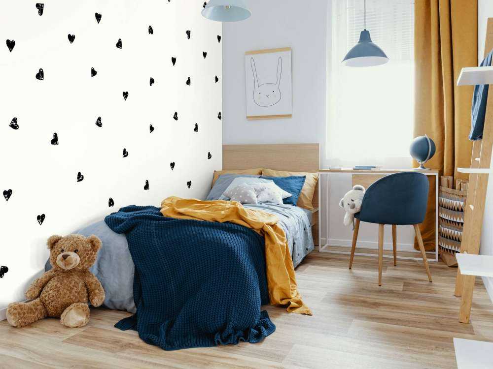 Kleine schwarze Herzen