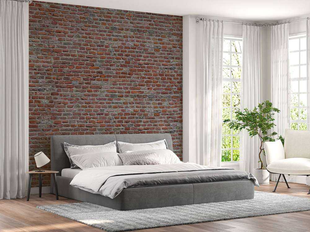 Restaurierte Wand