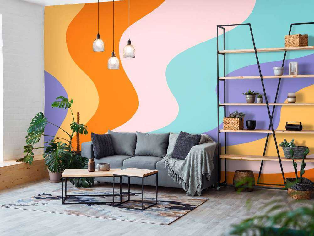 Bunte Wellen