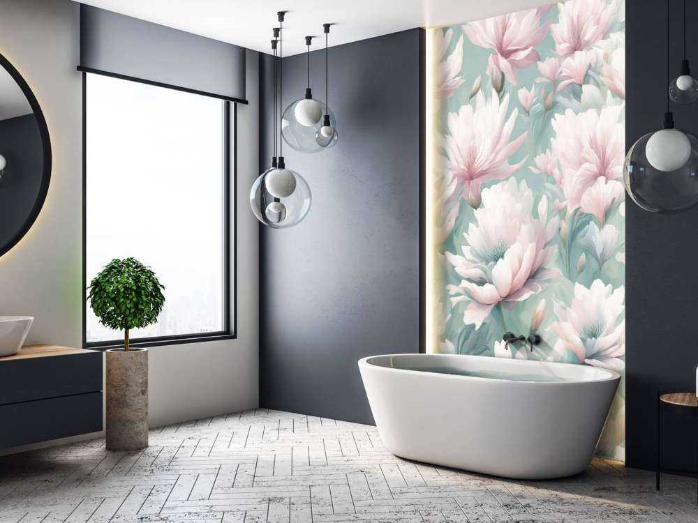 Mildes Morgenminzgrün