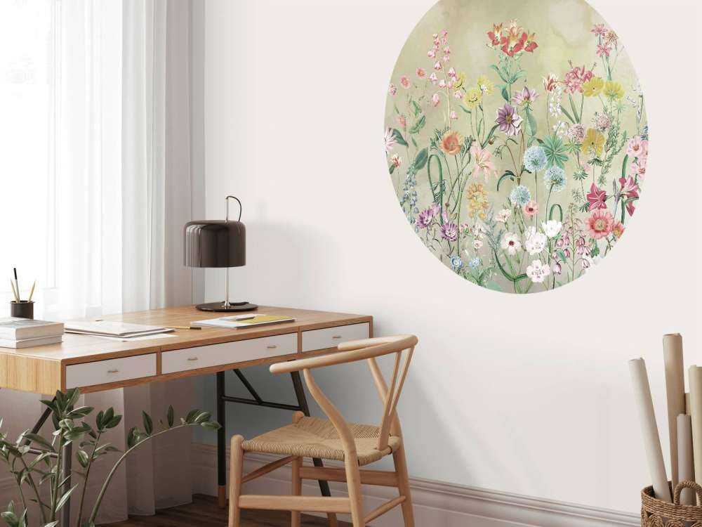 Pastell-Wildblumen-Symphonie