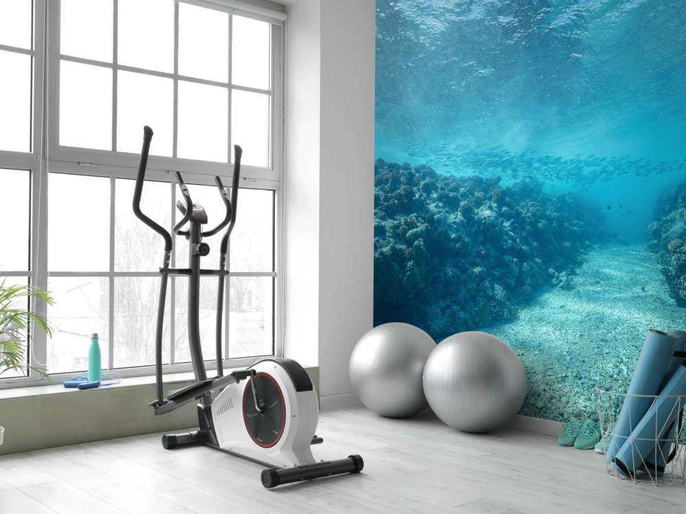 Unterwasserwelt mit Korallen