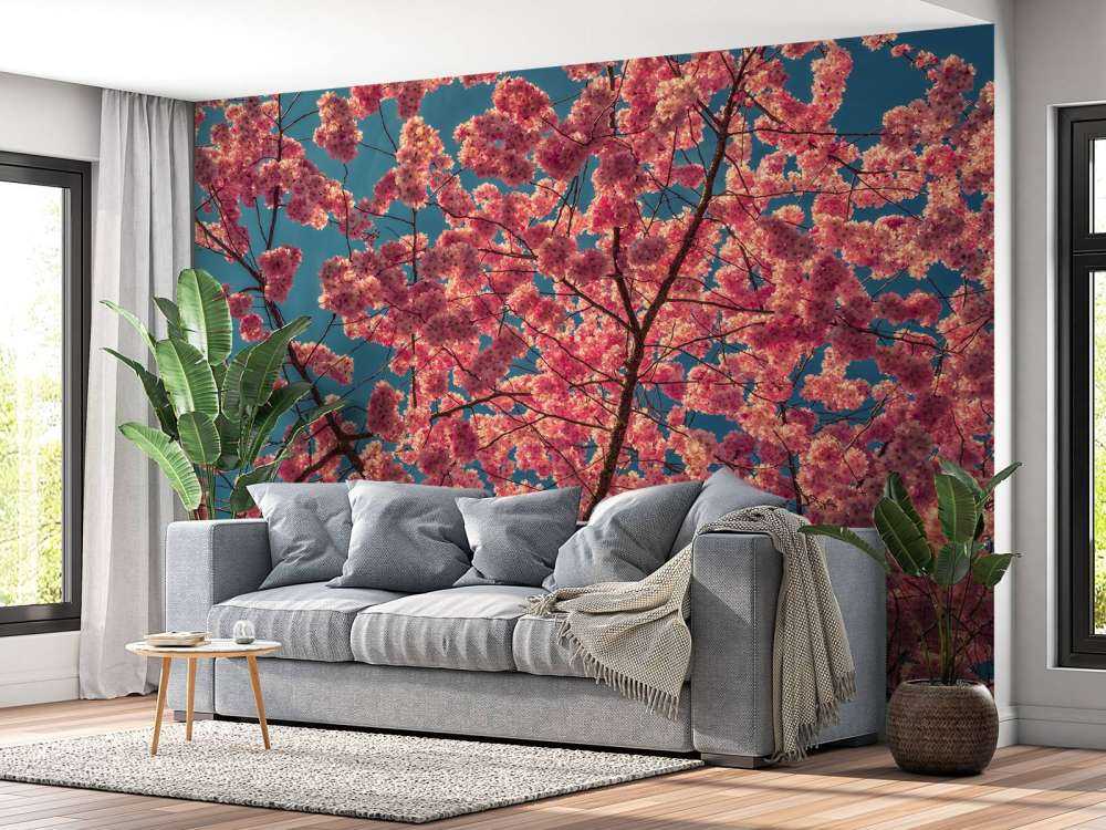 Leuchtend rosa Blüten