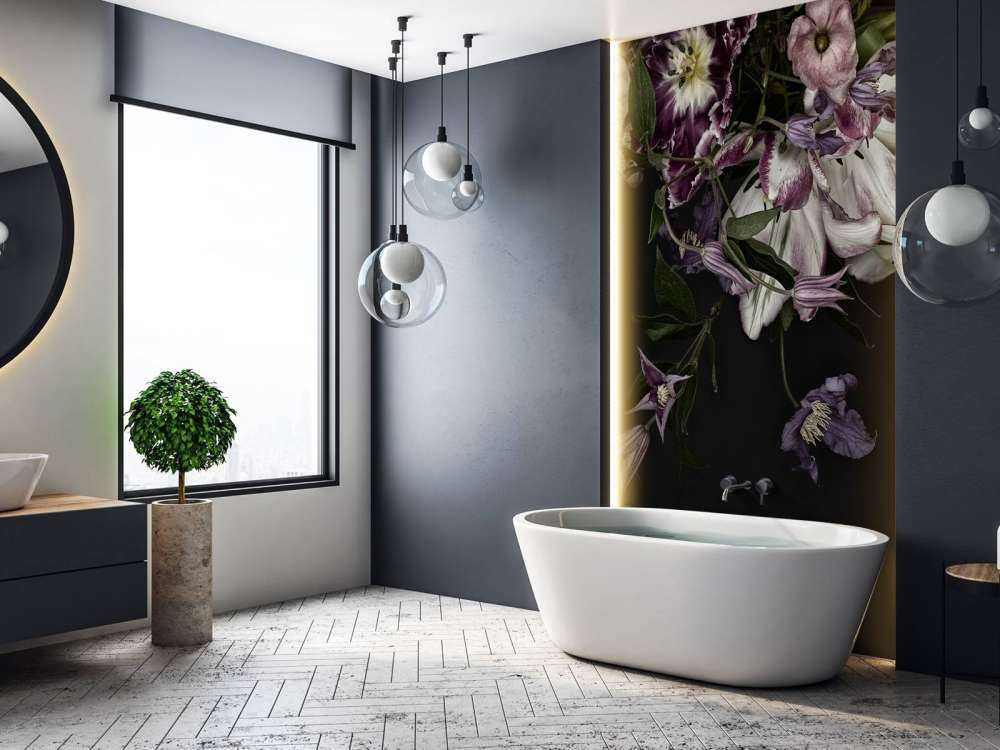 Blumen Wand
