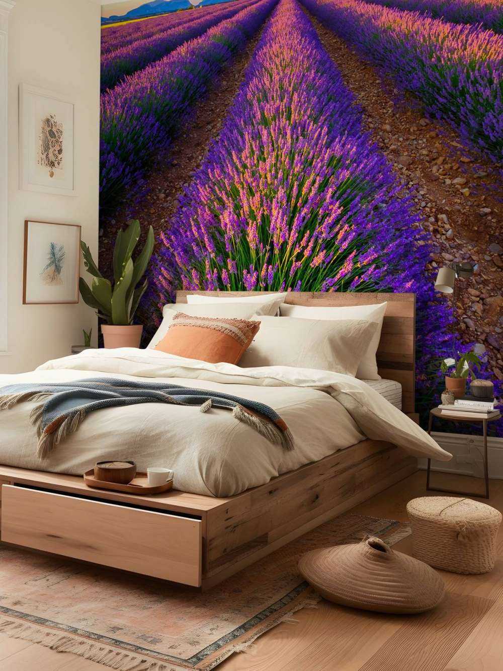 Lavendel im Sonnenlicht