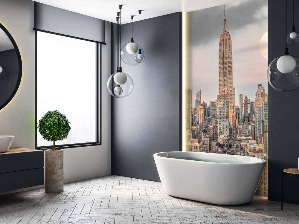 Empire State Building mit Skyline