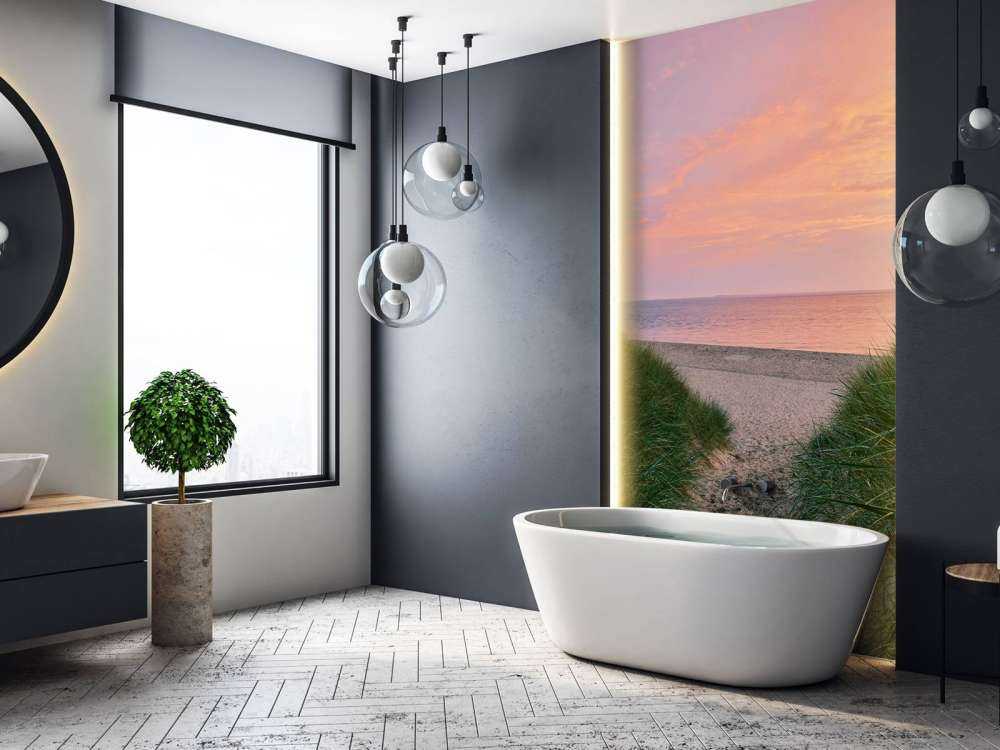 Dünenpassage mit Sonnenaufgang