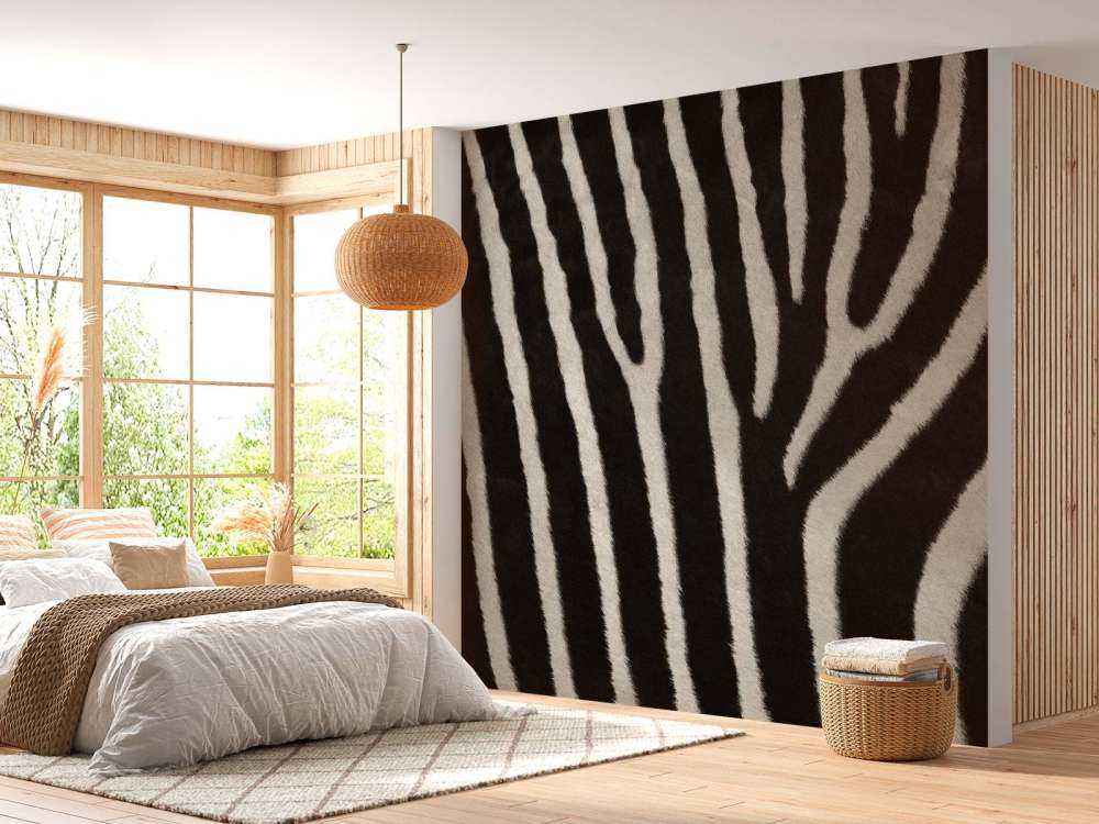 Zebra-Mantel