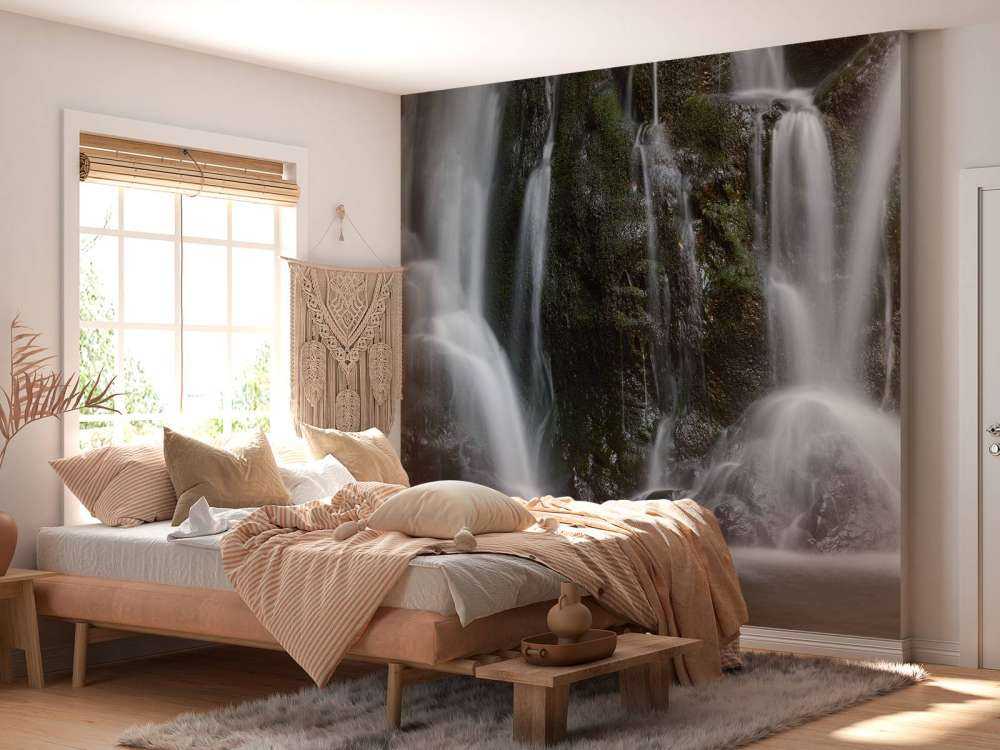 Doppelter Wasserfall