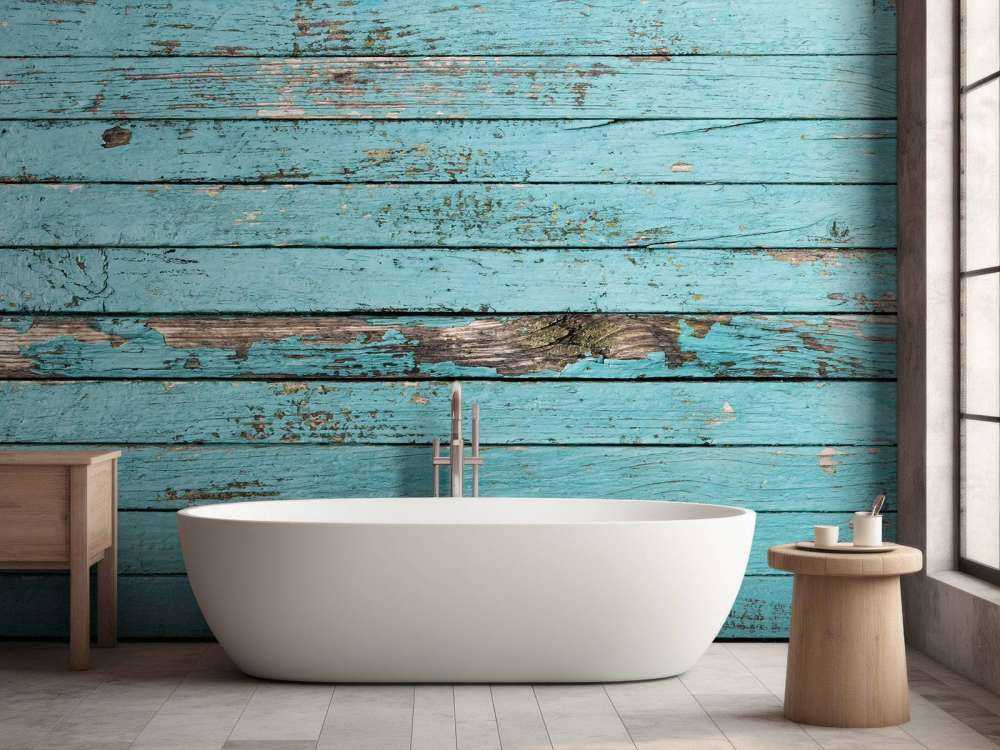 Blaues Holz