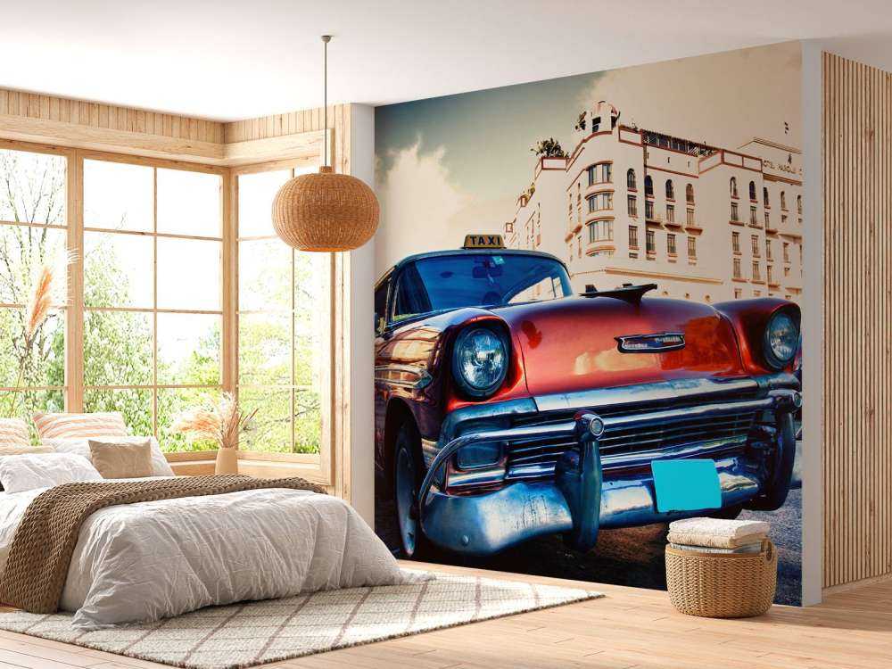 Roter Oldtimer