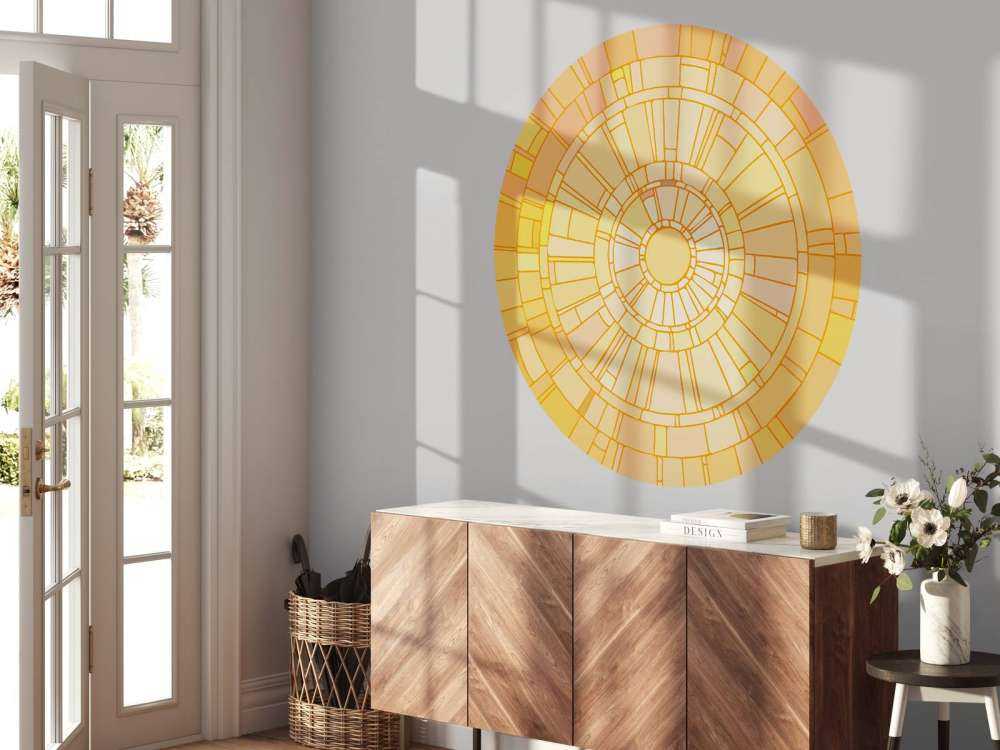 Sonnenstrahlen Mosaik