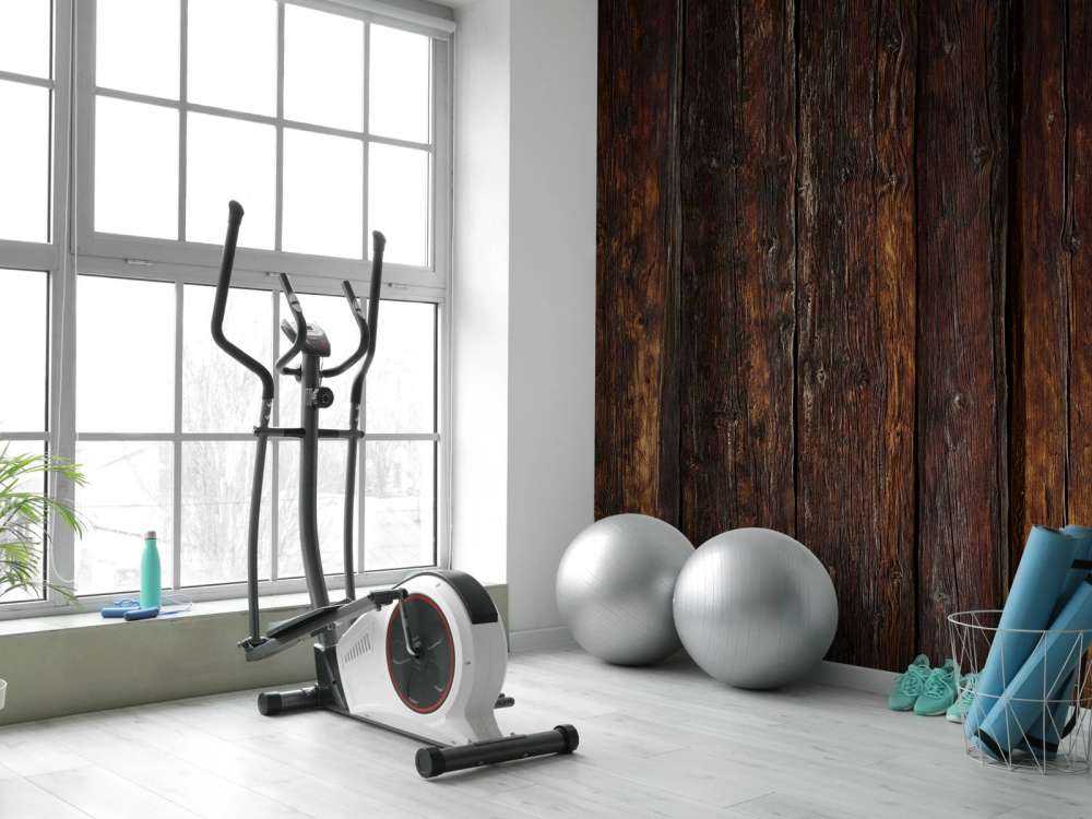 Gebranntes dunkles Holz