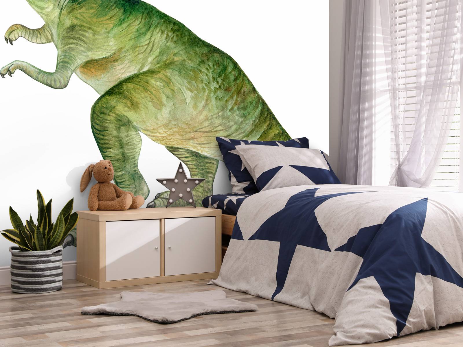 Tyrannosaurus aus Aquarellfarbe