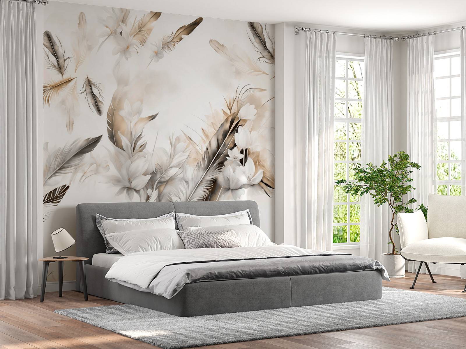 Fototapete - Zarte Liebe Orange - Fototapete, image size:1600x1200