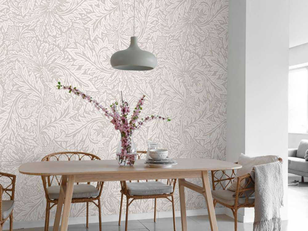 Morris Blumen & Blätter - neutral beige