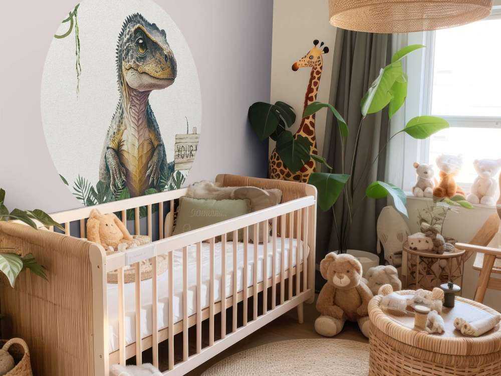 Baby-T-Rex im Dschungel