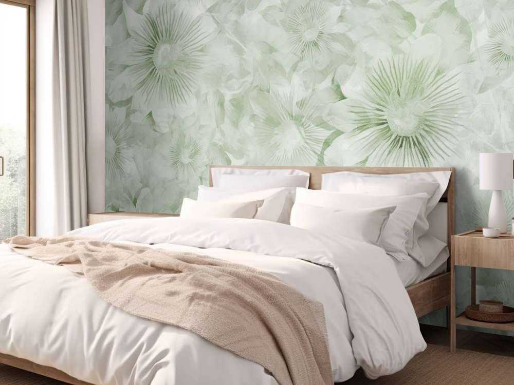 Botanische Aquarell-Eleganz Feldgrün