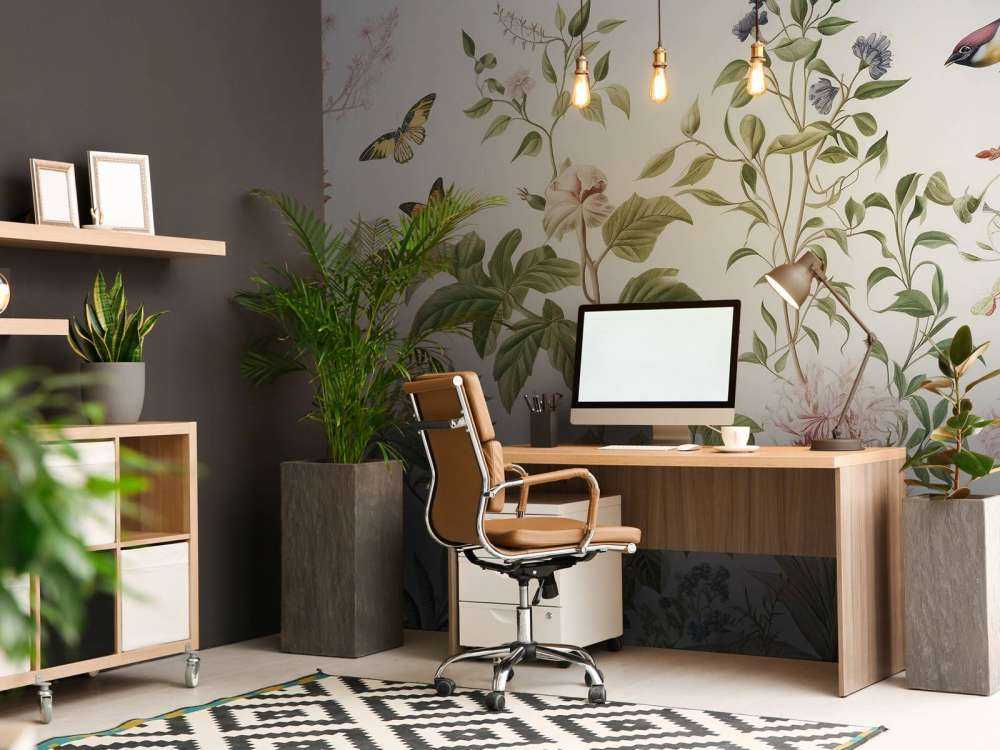 Elegante Blumenillustration