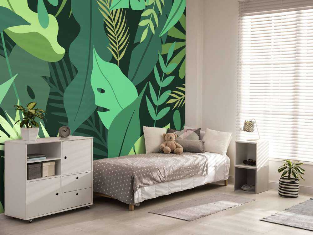 Pflanzen und Blätter