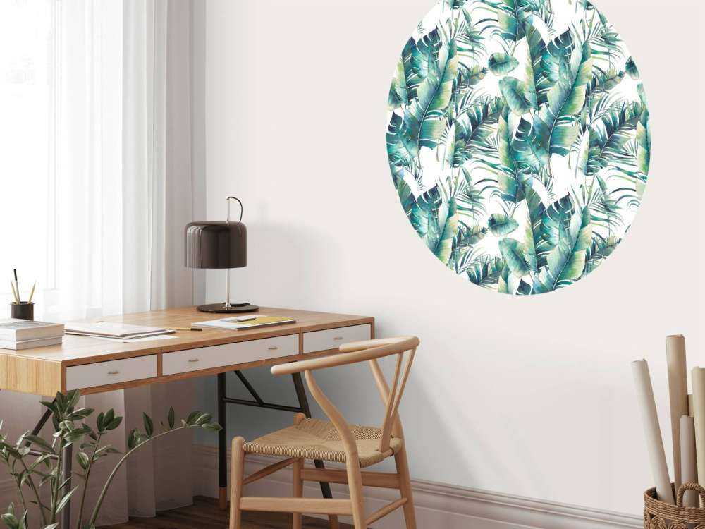 Palmblätter grün