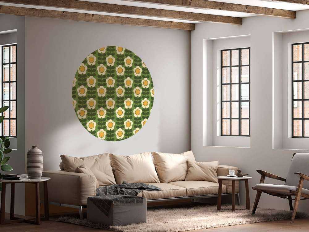 Retro Gänseblümchen