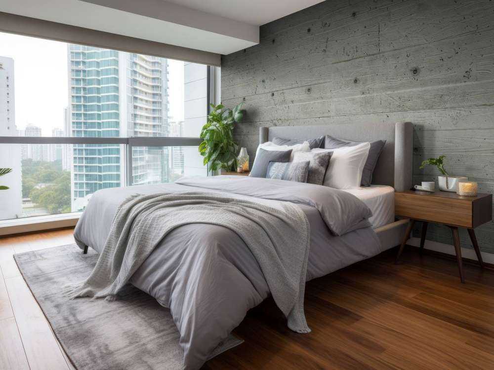 Beton mit Holzoptik