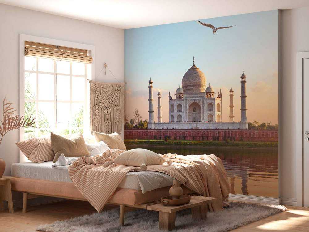 Taj Mahal am Vormittag