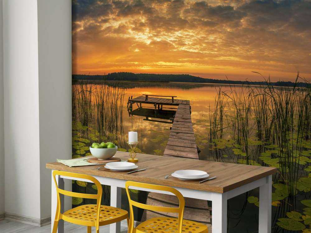 Sonnenaufgang am See